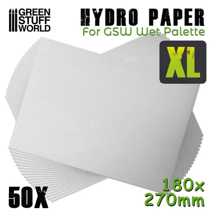 Hydro papier (50st) voor Wet Palette