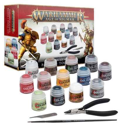 Warhammer Age of Sigmar Paints & tools set