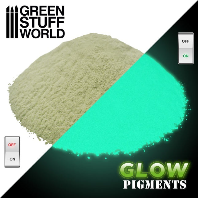 Reality Yellow-Green pigment Glow in the Dark 30ml