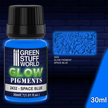 Space Blue pigment Glow in the Dark 30ml