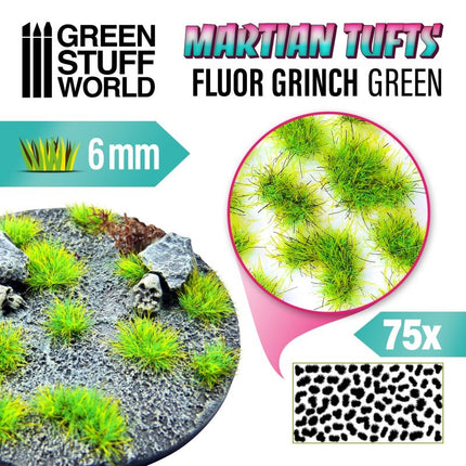 Martian Tufts Grinch Green 6mm