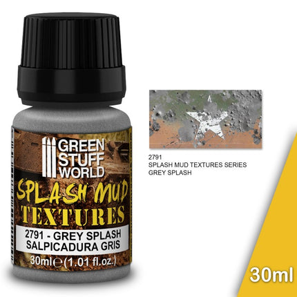 Splash Mud Textures - Grey Splash Mud 30ml