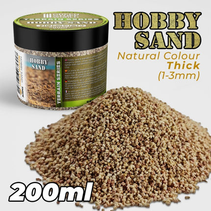 Hobbyzand Naturel 1-3mm (200ml)