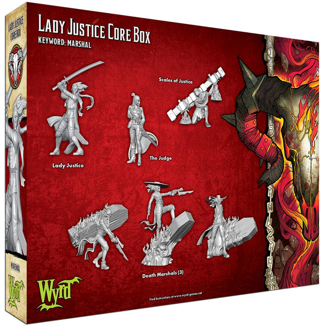 Malifaux 3rd - Lady Justice Core Box