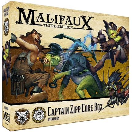 Malifaux 3rd - Captain Zipp Core Box