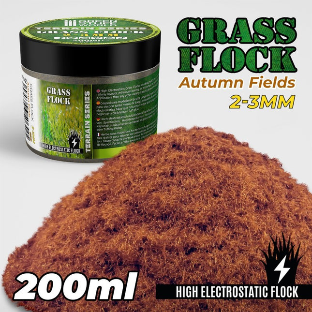 Autumn fields Static grass flock 2-3mm 200ml