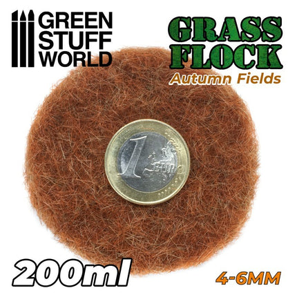 Autumn fields Static grass flock 4-6mm 200ml