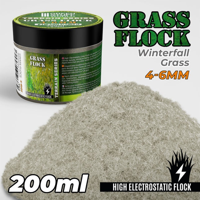 Winterfall grass Static grass flock 4-6mm 200ml