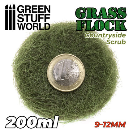 Countryside scrub Static grass flock 9-12mm 200ml