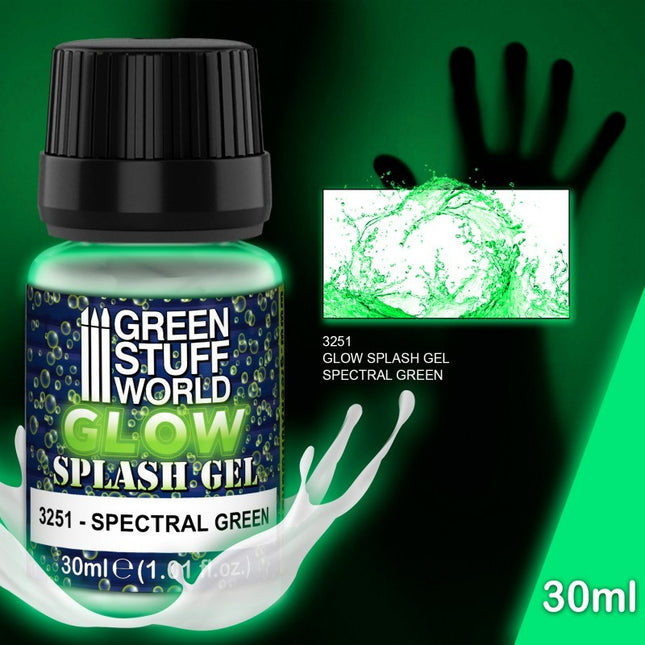 Splash Gel glow - Spectral green 30ml