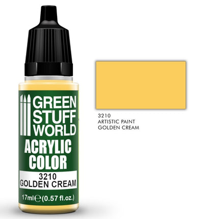Golden Cream 17ml Acrylic Color 3210