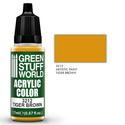 Tiger Brown 17ml Acrylic Color 3212