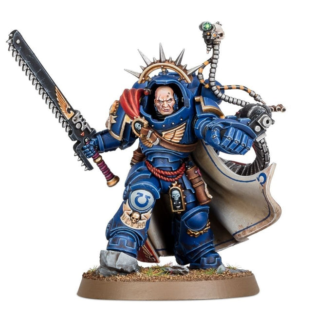 40K Space Marines Captain in Gravis Armour
