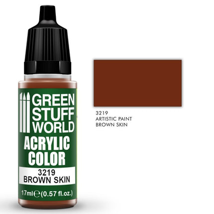 Brown Skin 17ml Acrylic Color 3219