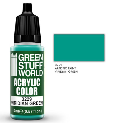 Viridian Green 17ml Acrylic Color 3229