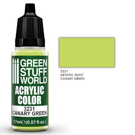Canary Green 17ml Acrylic Color 3231