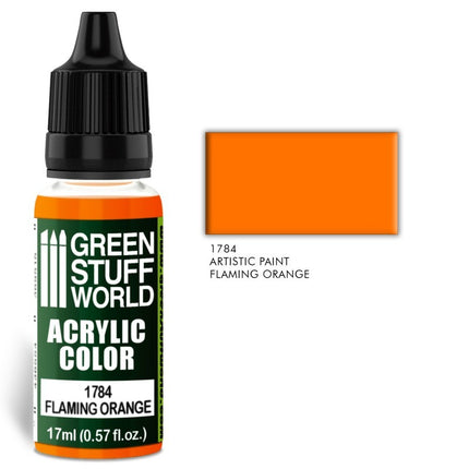 Flaming Orange 17ml Acrylic Color 1784