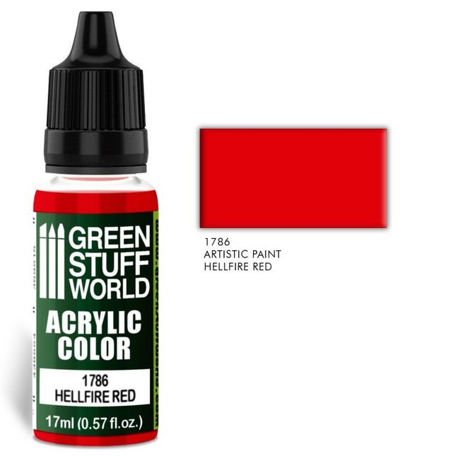 Hellfire Red 17ml Acrylic Color 1786