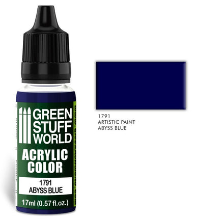 Abyss Blue 17ml Acrylic Color 1791