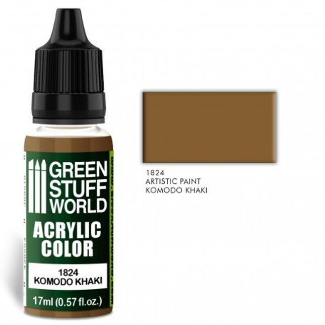 Komodo Khaki 17ml Acrylic Color 1824