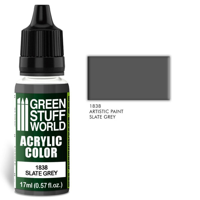 Slate Grey 17ml Acrylic Color 1838