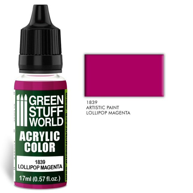 Lollipop Magenta 17ml Acrylic Color 1839