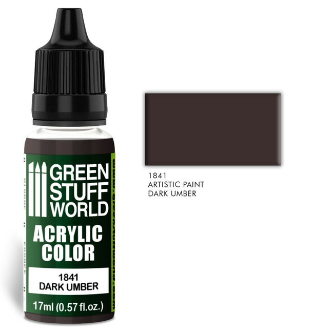 Dark Umber 17ml Acrylic Color 1841