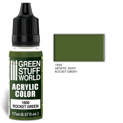 Rocket Green 17ml Acrylic Color 1850