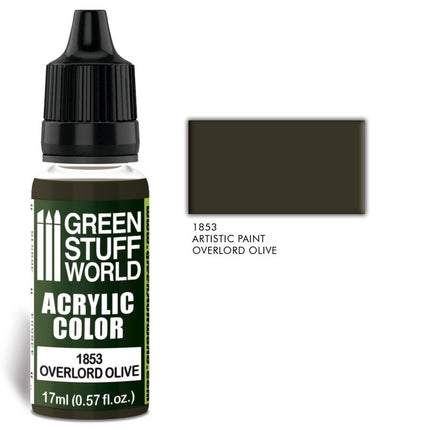 Overlord Olive 17ml Acrylic Color 1853