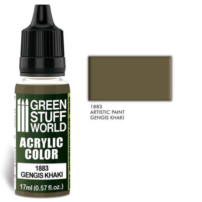 Gengis Khaki 17ml Acrylic Color 1883