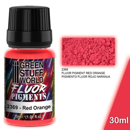 Fluor pigment Orange Red (30ml)