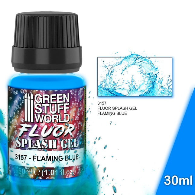 Splash Gel effect-Flaming Blue30ml