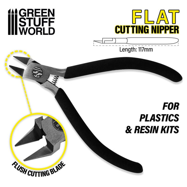 Flat Cutting Nipper - Platte Knip/snijtang